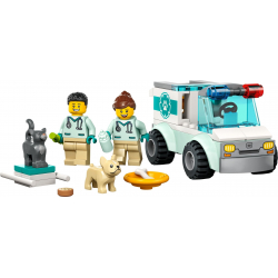 Klocki LEGO 60382 Karetka weterynaryjna CITY